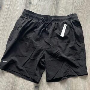 Kohler X Remedy Place men’s swim shorts black with zipper side pockets NWT sizeM